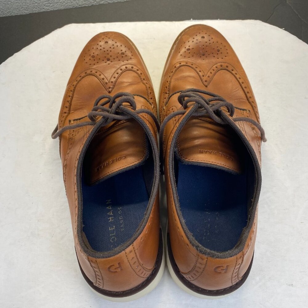 Cole Haan Men's Original Grand Wingtip Oxford Brown Leather Size 11M C34120